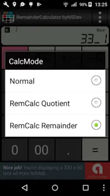 RemainderCalculator byNSDev android App screenshot 15