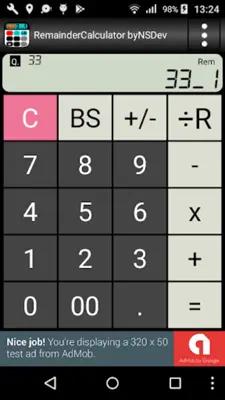 RemainderCalculator byNSDev android App screenshot 18