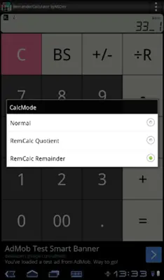 RemainderCalculator byNSDev android App screenshot 8